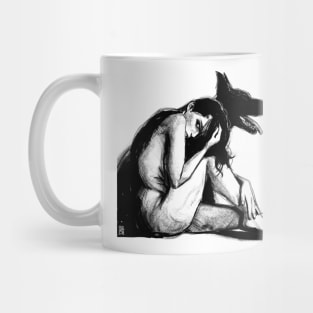 Black Dog Mug